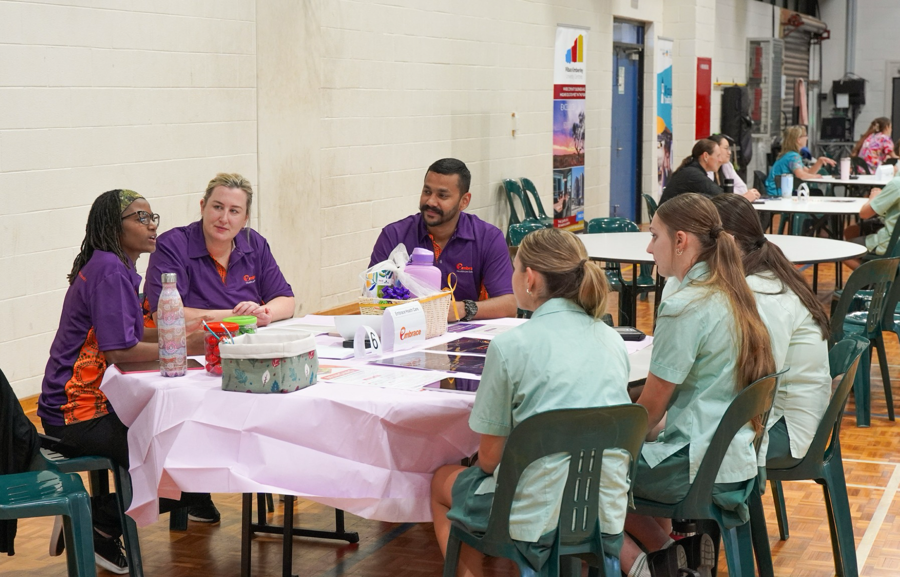 Conversations that count: Embrace at St Luke’s Careers Day